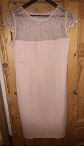 Neuwertig! Elegantes Kostüm Ulmar Etuikleid mit Bolero Kurzarm Gr. 44 altrosa - Bild 1 von 14