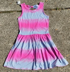 The Childrens Place Girls dress size 10/12 Pink Funfetti, Gray And White NWT's - Picture 1 of 4