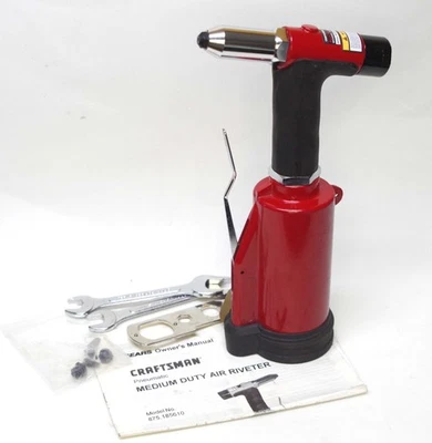 Pistola de rebite de ar ferramenta pneumática Craftsman 1/8 5/32 3/16 - Imagem 1 de 3