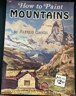 2 folletos sobre cómo dibujar “Montañas” y “Retratos”, 10x14” En buen estado Foto 1 de 2