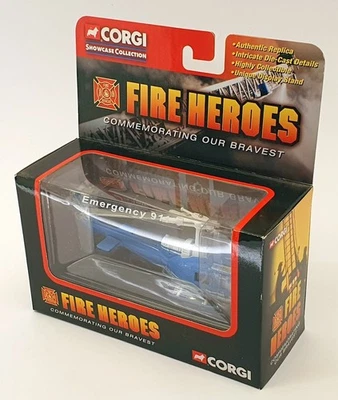 Corgi 12cm Long Diecast CS90247 - Huey UH1B Helicopter NYPD - Blue - Image 1 of 4