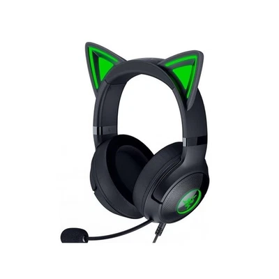 Razer Kraken Kitty V2 USB Wired RGB Headset-Black - Image 1 of 4
