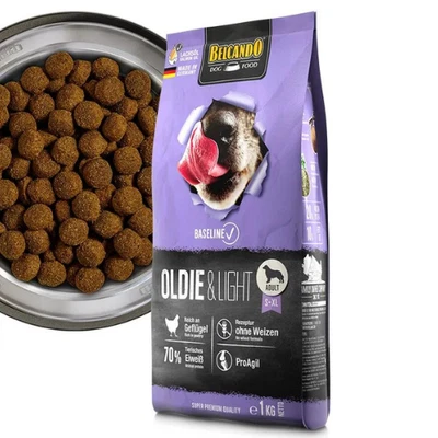 BELCANDO Baseline Oldie & Light Geflügel adulte wenig aktive Hunde S-XL, 1 kg - Bild 1 von 3