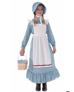 Forum Novelties Pioneer Girl Costume Child Large 12-14 Prairie Dress School Play - Picture 1 of 15