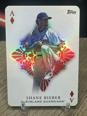 2023 Topps Series 1 - All Aces Shane Bieber #AA-15 - Image 1 of 2