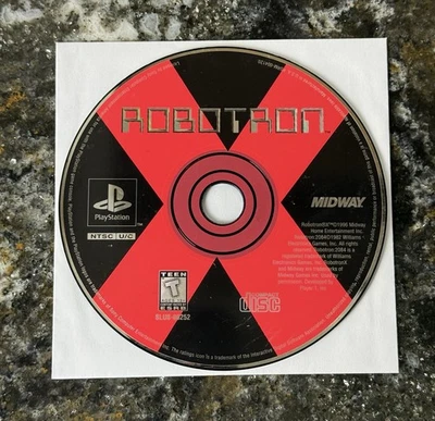 Robotron X (Sony PlayStation, 1996) PS1 - Disc Only - Image 1 of 3