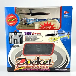 Pocket Helicopter RC Infrared Control Super Celerity Miniature No.9397 - Picture 1 of 24