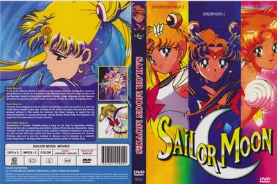 Sailor Moon Movie Trilogy in English R S Super *UNCUT* Rare OOP 1994 "Movie Set" - Image 1 of 4