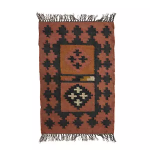 Jute Rug Braided style Reversible Area Rug Runner Modern Rustic look Carpet - Picture 1 of 9