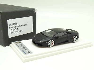 Looksmart 1/43 - Lamborghini Huracan LP610-4 Nero Nemesis - Immagine 1 di 2