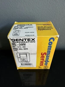NUEVO GENTEX GES3-24WW Commander Series Estroboscópico Montaje en Pared 904-1319-002 Blanco - Imagen 1 de 4