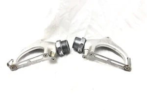 Vintage SHIMANO Dura-Ace EX 7200 Pedals 2V8 1989s Aluminum Toe Clip - Picture 1 of 5