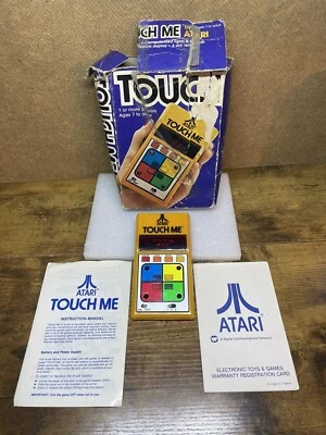 Juego electrónico portátil Atari TOUCH ME probado, funciona BH-100 - similar a Simon Foto 1 de 4