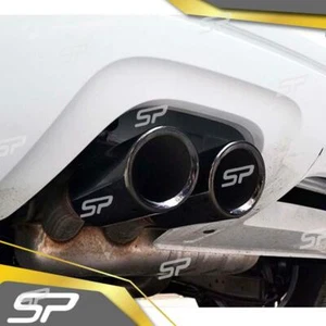 Für 65mm Schwarz Auspuffblende Endrohrblende für BMW 5er F10 F11 518d 520d 525d - Bild 1 von 12