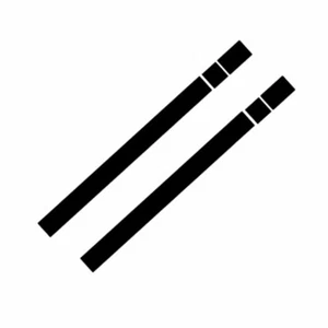 2x Schwarz Motorhaube Aufkleber Streifen Bonnet Stripes für MINI Cooper R50 R53 - Picture 1 of 5