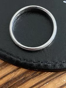 Haniken Jewelers NYC Mens Platinum Wedding Band - Picture 1 of 4