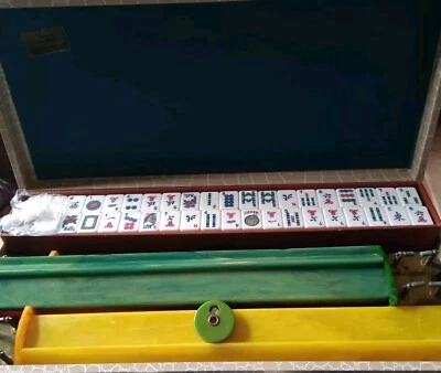 Exceptional Vintage Cardinal Mah Jong Set  - Image 1 of 4
