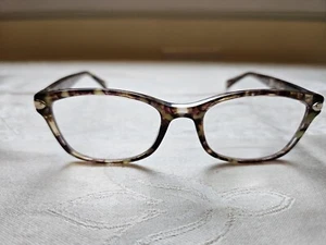 Coach HC 6065 Eyeglasses Frames 49 17 135 5287 Confetti Brown Glasses HC6065 - Picture 1 of 4