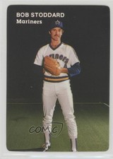 1984 Mother's Cookies Seattle Mariners Stadium Giveaway Bob Stoddard #22