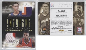 2013-14 Panini Intrigue Gold Prime /25 Alex Len Nerlens Noel #54 Rookie RC