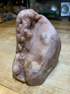 Rare Pink Amethyst Crystal Mineral Gemstone High Polished Finish Specimen 036 - Picture 1 of 12