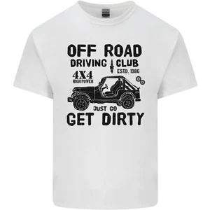 Off Road Driving Club Get Dirty 4x4 Funny Mens Cotton T-Shirt Tee Top - Picture 1 of 101