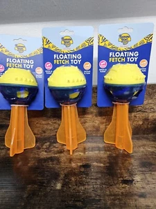 3 Banana Boat for DOGS Floating Fetch Chew Toy Active Fun High Quality Rocket  - Picture 1 of 4