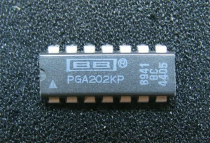PGA202KP Digitally Controlled Programmable-Gain Instrumentation Amp Burr-Brown - Bild 1 von 2