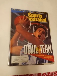 Christian Laettner & Duke - Sports Illustrated - 11/25/1991 - Basketball - Imagen 1 de 2