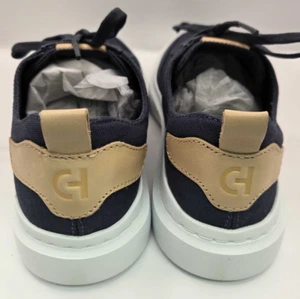 Cole Haan GrandPro Rally Canvas Court Sneaker-Navy Blue/White 7.5M - Picture 1 of 5