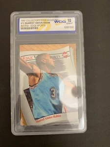 6 Stück ~ 1997 Collector's Edge #10 Shareef Abdur-Rahim RC WCG 10 Gem Mint - Bild 1 von 2
