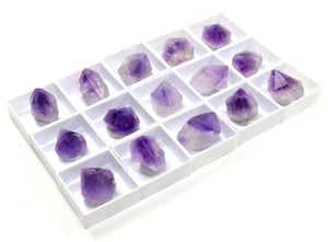 45ct Purple Amethyst Point in Box Natural Mineral Collectible Crystal - Morocco - Picture 1 of 9