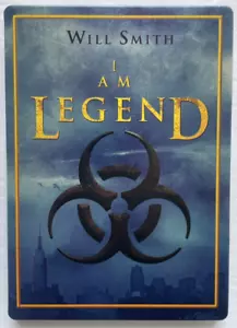 I Am Legend (Widescreen) 2 Disc Edition w/Limited Edition Steelbook DVD - MINT - Picture 1 of 5