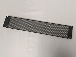 19" 2U Rack Perforated Mesh Vent Panel Blanking Plate - Middle Atlantic Products - Picture 1 of 6