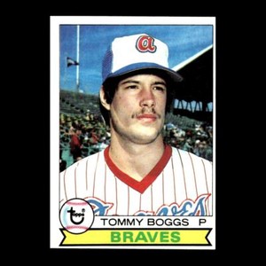 Tommy Boggs 1979 Topps Atlanta Braves #384 Nice Vintage!