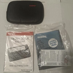 Franklin Digital Book System Model DBS-2 Manual, Soft Case & Demo Only No System - Picture 1 of 7