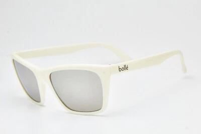 1980s vintage white sunglasses BOLLE NYLON mirrorles eyeglasses burning man b - Image 1 of 4