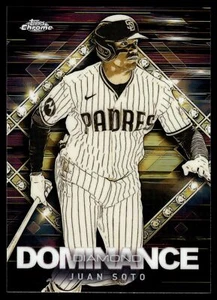 2023 Topps Chrome Update JUAN SOTO DIAMOND DOMINANCE DD-10 SAN DIEGO PADRES - Picture 1 of 2