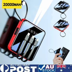 20000mAh Power Bank Portable Fast LED Charger Back Up Battery For All Phones - Picture 1 of 18