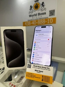 Apple iPhone 15 Pro Max 512 GB - Desbloqueado - Negro Titanio - SIM física - Imagen 1 de 3