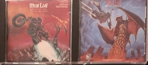Meat Loaf - Bat Out Of Hell & Bat Out Of Hell Vol. II - 2 Album Lot CD Rock - Picture 1 of 4