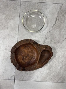 Vintage Will Rogers Mid Century Indianer Aschenbecher, Pfeifenständer - selten - Bild 1 von 8