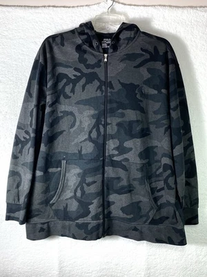 POLO Ralph Lauren производительности серый черный камуфляж молнии куртка с капюшоном Мужская 3XB - Изображение 1 из 4