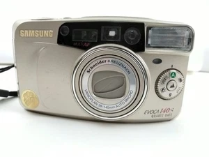 Samsung Evoca 140S Quartz Date Multi AF Film Camera Gold 2000 Millenium Edition - Picture 1 of 12