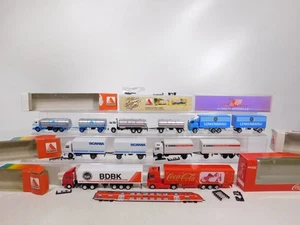 DP332-2# 7X Albedo H0 1:87 Truck MB Fiat BDBK Iveco Scania Renault Coca-Cola Box - Picture 1 of 5
