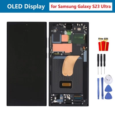 Für Samsung Galaxy S23 Ultra S918B S918E LCD Display Touchscreen Bildschirm OLED - Bild 1 von 4