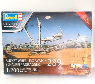 Revell Model Kit Bucket Wheel Excavator 289 Limited Edition 600 Parts 60cm - image 1 of 4