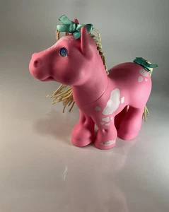Parche de col de colección pony crimpado N rizo prado mágico princesa Hasbro 1992 rosa - Imagen 1 de 9