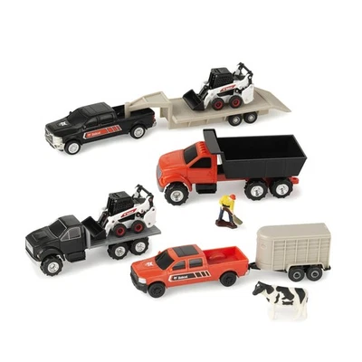 Tomy 1/64 Bobcat 5 Piece Construction & Farming Sets 37907-Set - Image 1 of 4