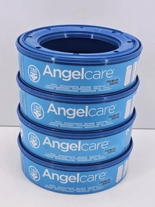 Angelcare Nappy Bin Refill Cassettes - Pack of 4 Genuine - Picture 1 of 4